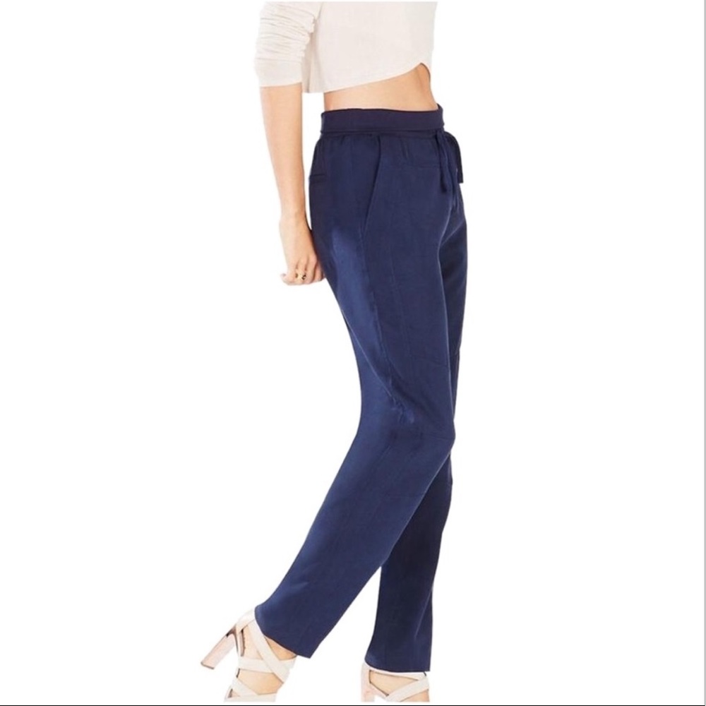 BCBGMAXAZRIA Troy Relaxed Moto Pant